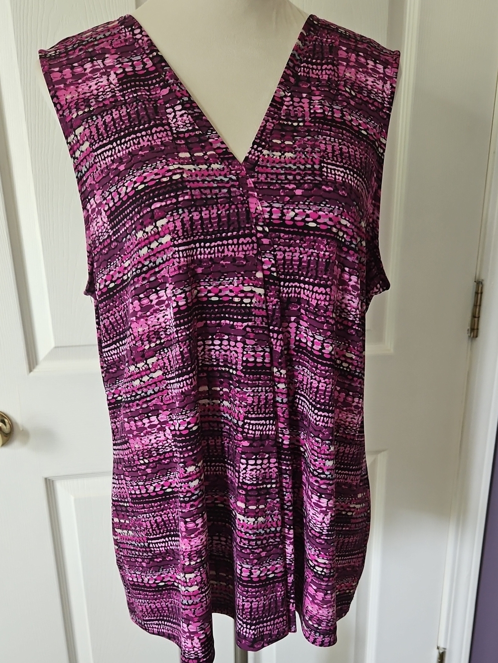 Dana Buchman Print Blouse